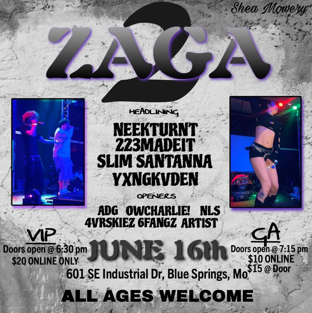 06/16 ZAGAFEST2 TICKETS