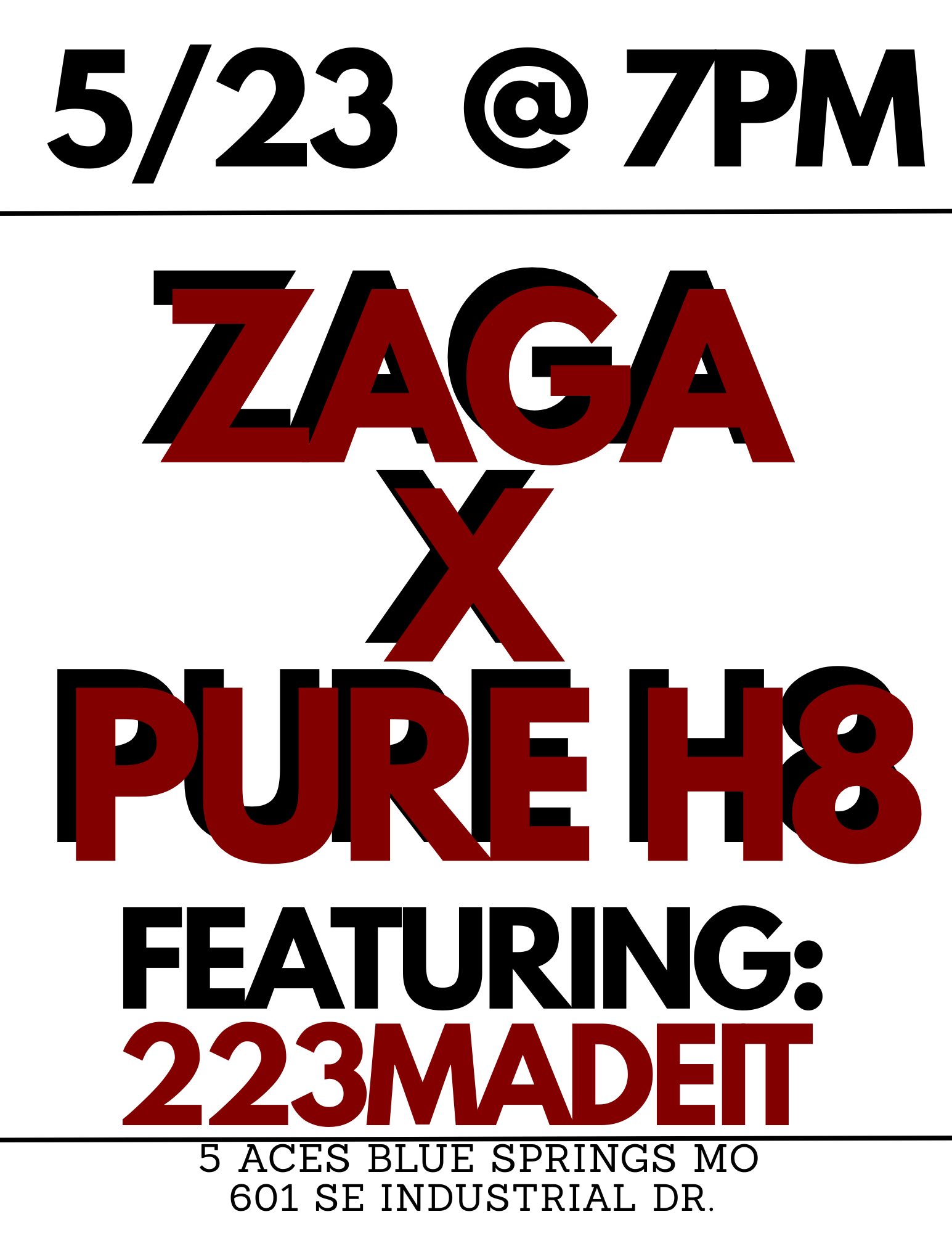 PURE H8 X ZAGA MUSIC 05/23