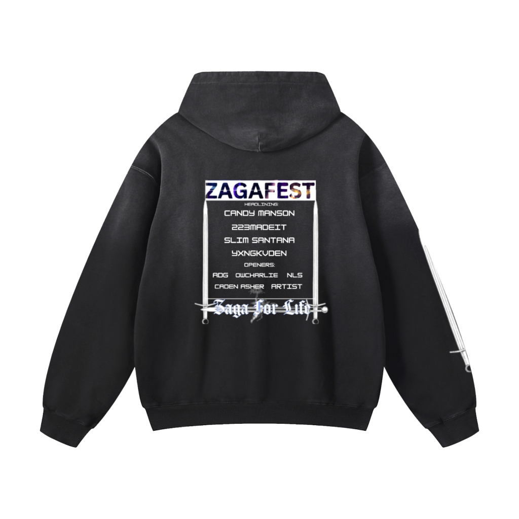6/16 ZAGA FEST (2)Hoodie